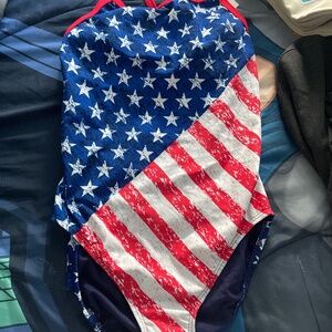 Tyr American flag swimsuit